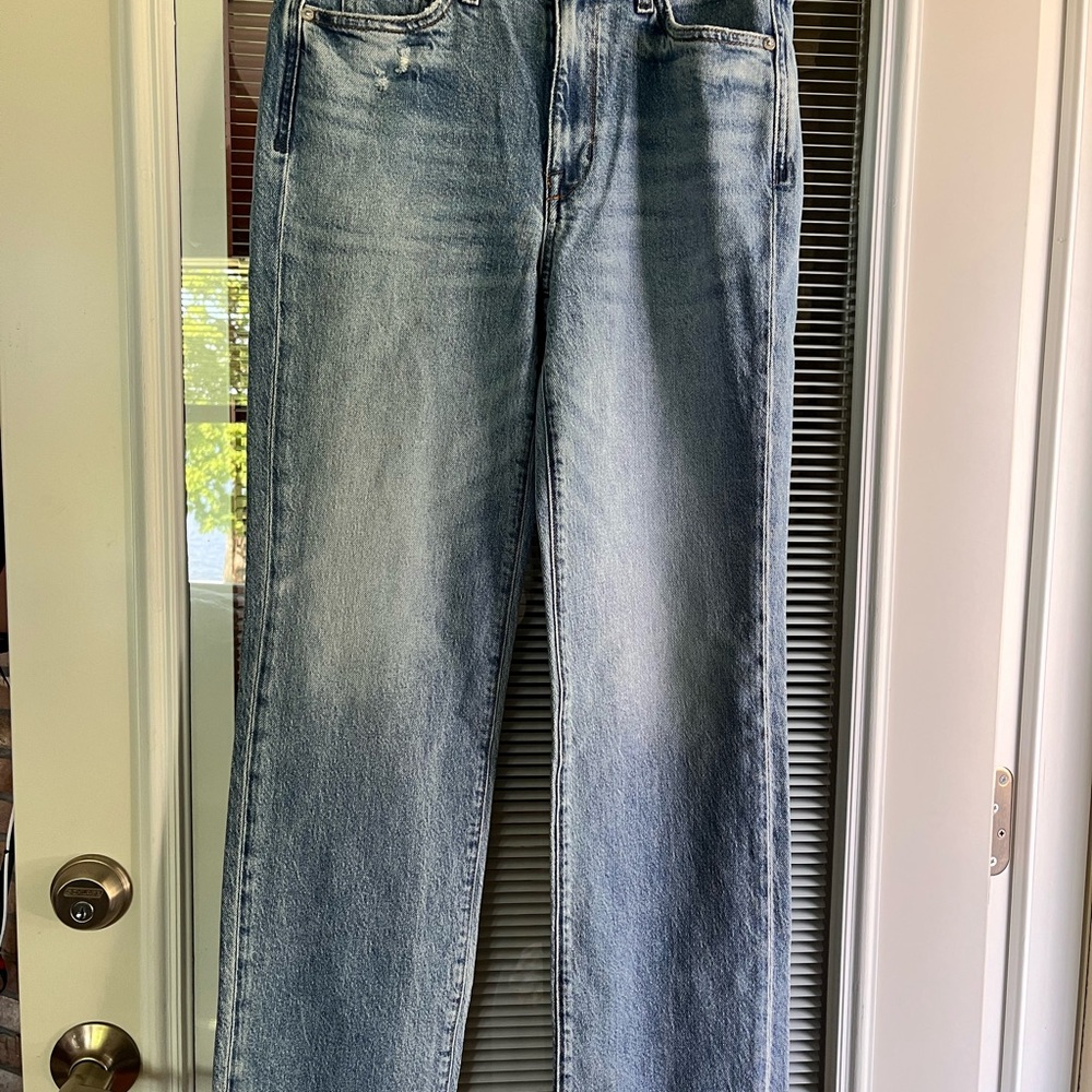 AYR The LaLa Jean, High Five Comfort Stretch Denim Size 28